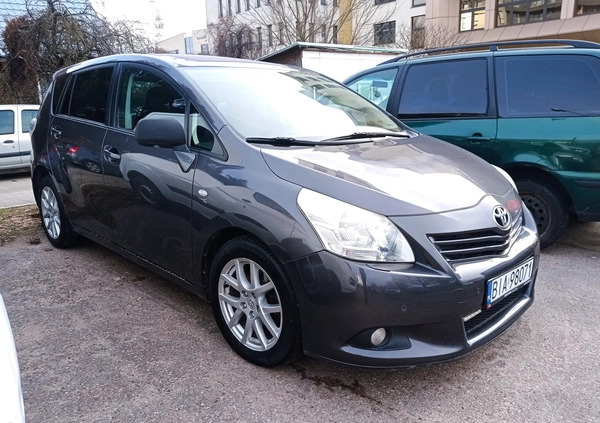 Toyota Verso cena 26950 przebieg: 161671, rok produkcji 2009 z Białystok małe 379